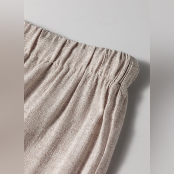 Maeve boho linen drawstring cargo pants - Picture 7 of 9